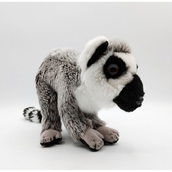 SOS Save Our Space Gray Ring-Tailed Lemur & Sloth Plush Stuffed Animal - Picture 9 of 11